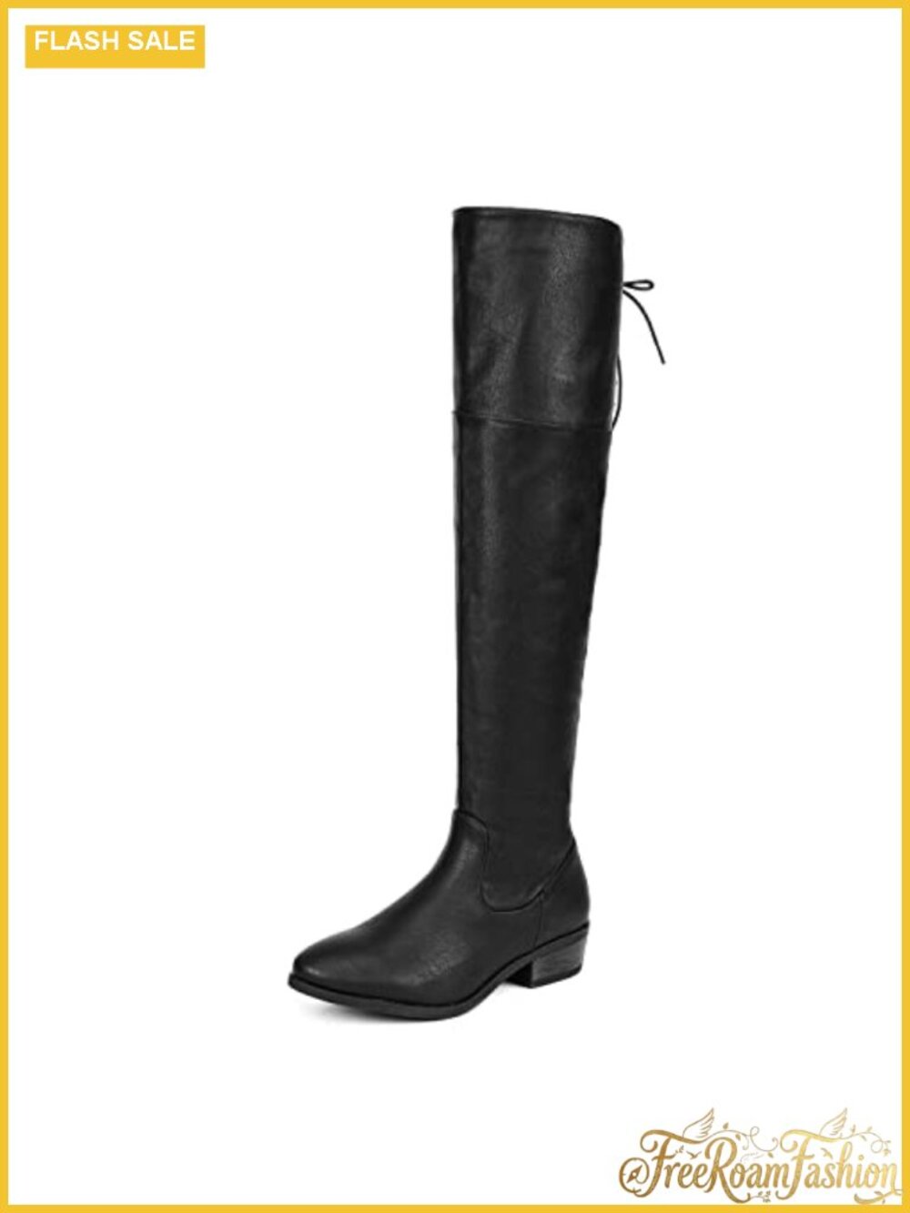Women's Over the Knee Suede Riding Boots Faux Leather Heeled Equestrian Winter